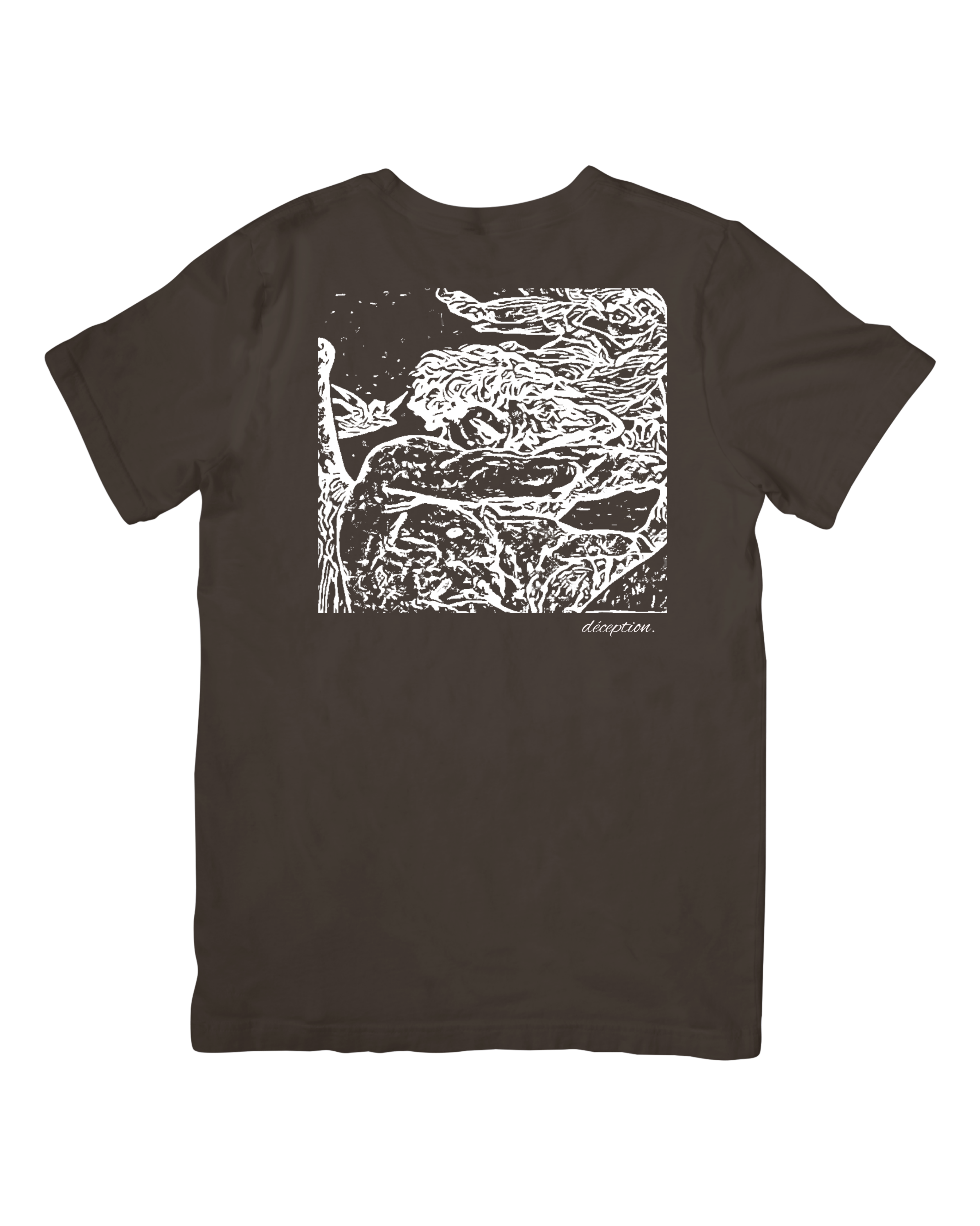 déception | t-shirt brown