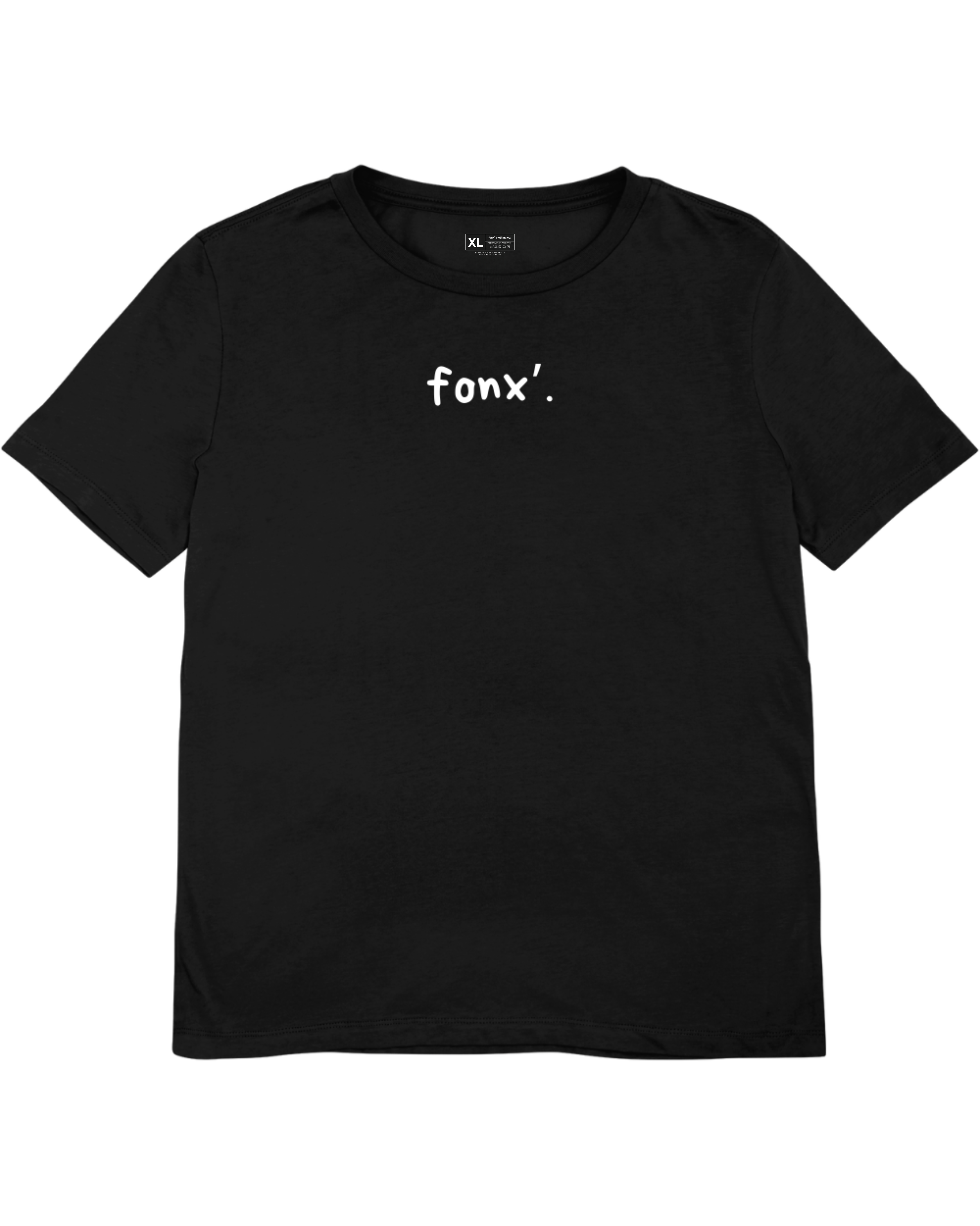 fonx'. v1 | t-shirt black