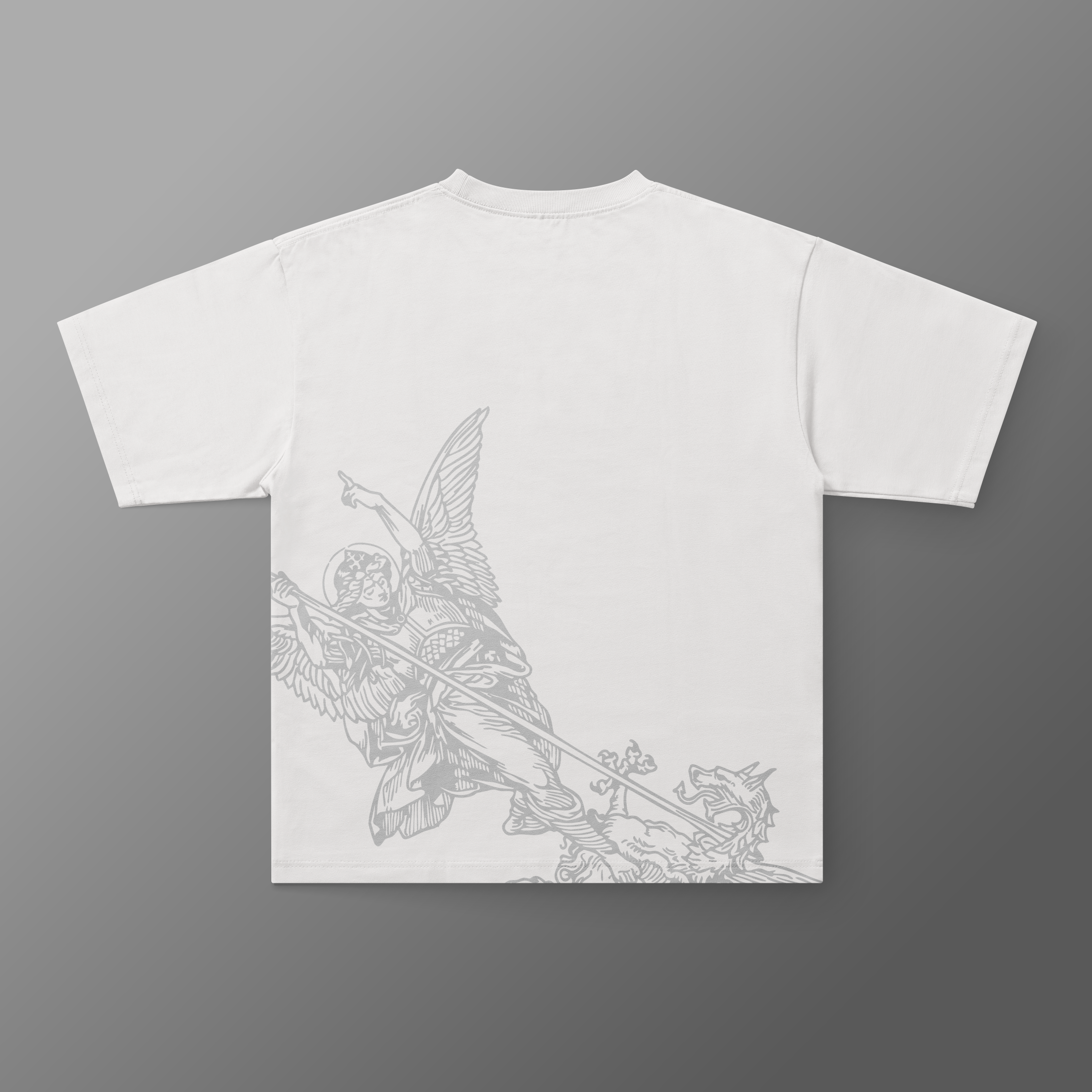mikhael | oversized off-white